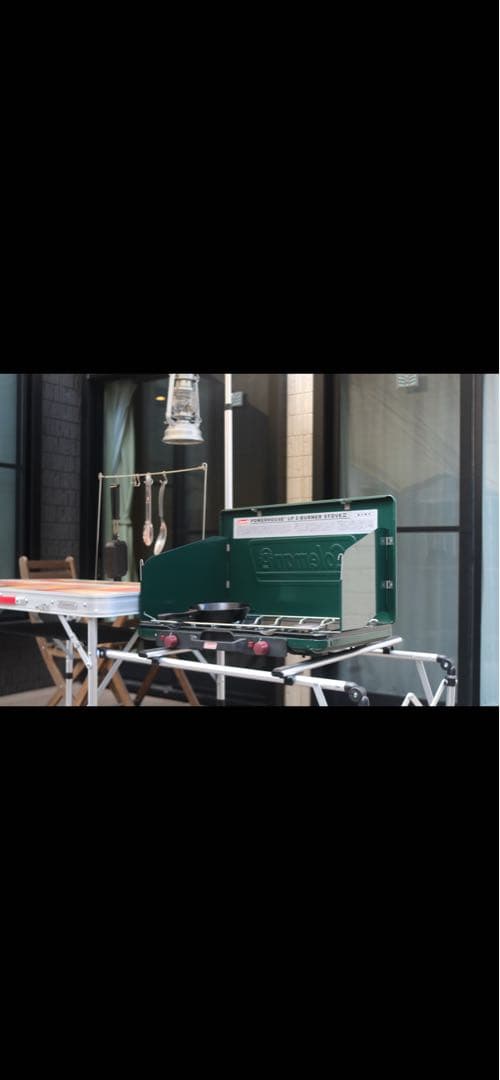 送料込み　コールマン　オールインワンキッチン＆ツーバナーコンロ