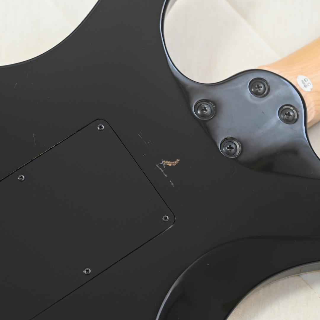 Washburn レア 虎目 エレキギター ブラック 動作確認OK G023