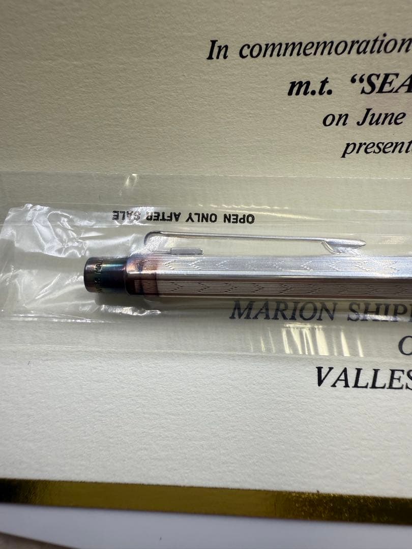 MARION SEAMASTER ボールペン兩本