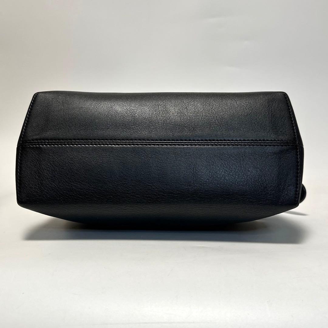 u25【極美品】保存袋付フェンディバイザウェイ　ミディアム黒2wayショルダー.