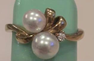 最終値下ミキモトK18リング