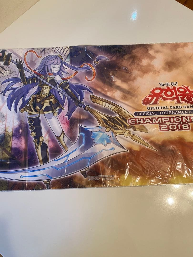 遊戯王　オルフェゴール・ガラテア　公式プレイマット 韓国　2018