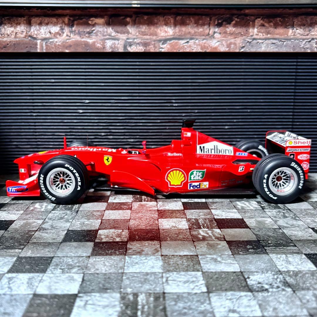 デカール加工品 1/18 マテルエリート フェラーリ F1-2000 日本GP