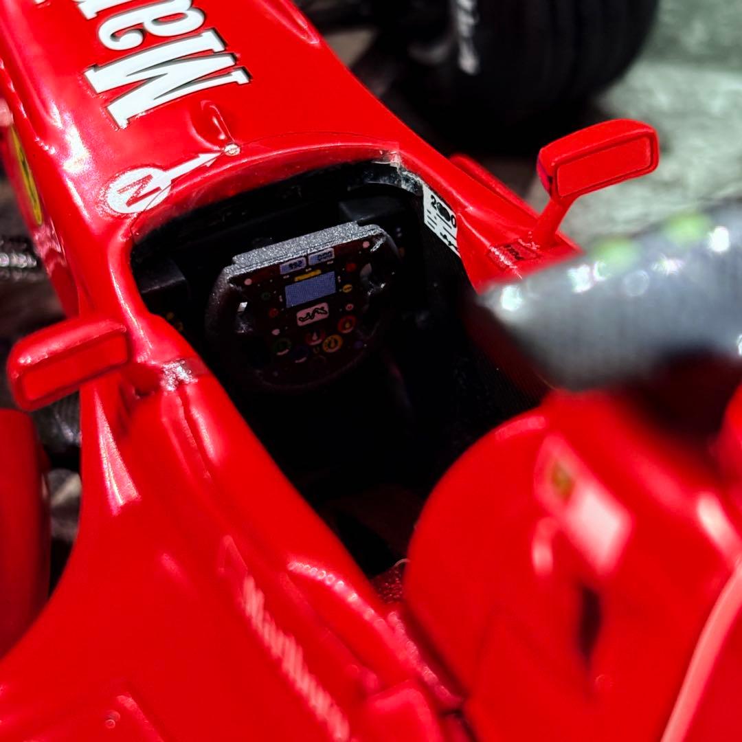 デカール加工品 1/18 マテルエリート フェラーリ F1-2000 日本GP