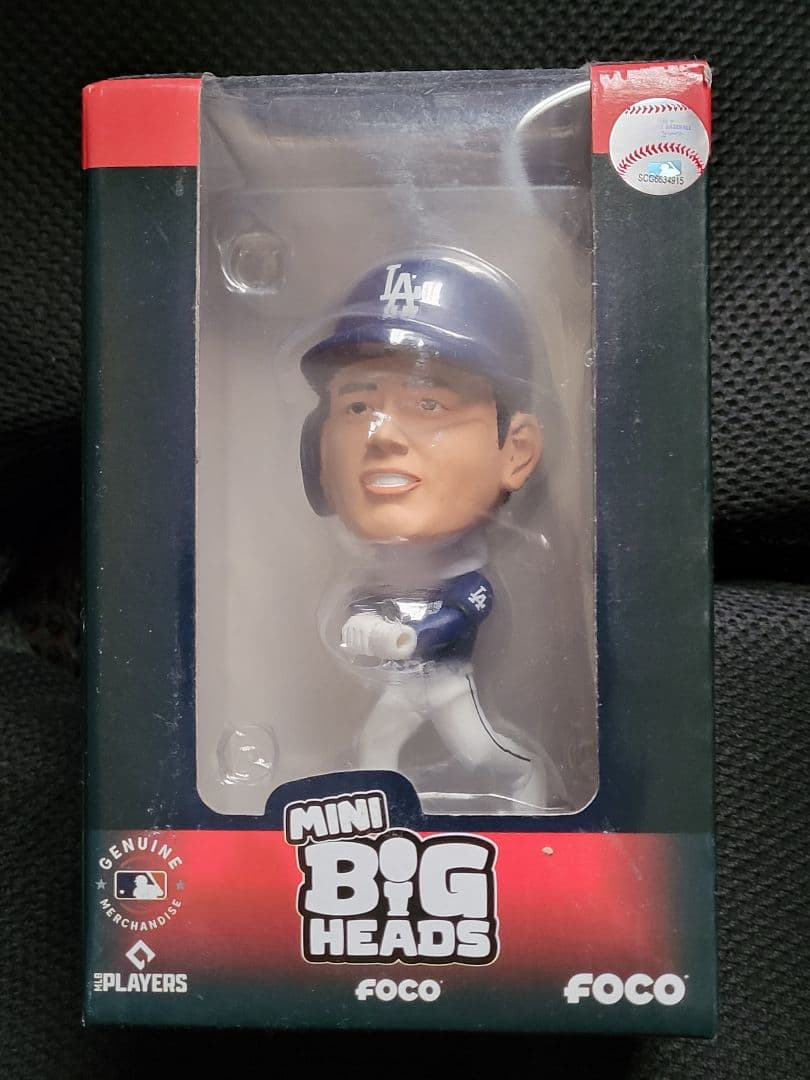 大谷翔平 MINI BIG HEADS ボブルヘッド人形 MLB ドジャース