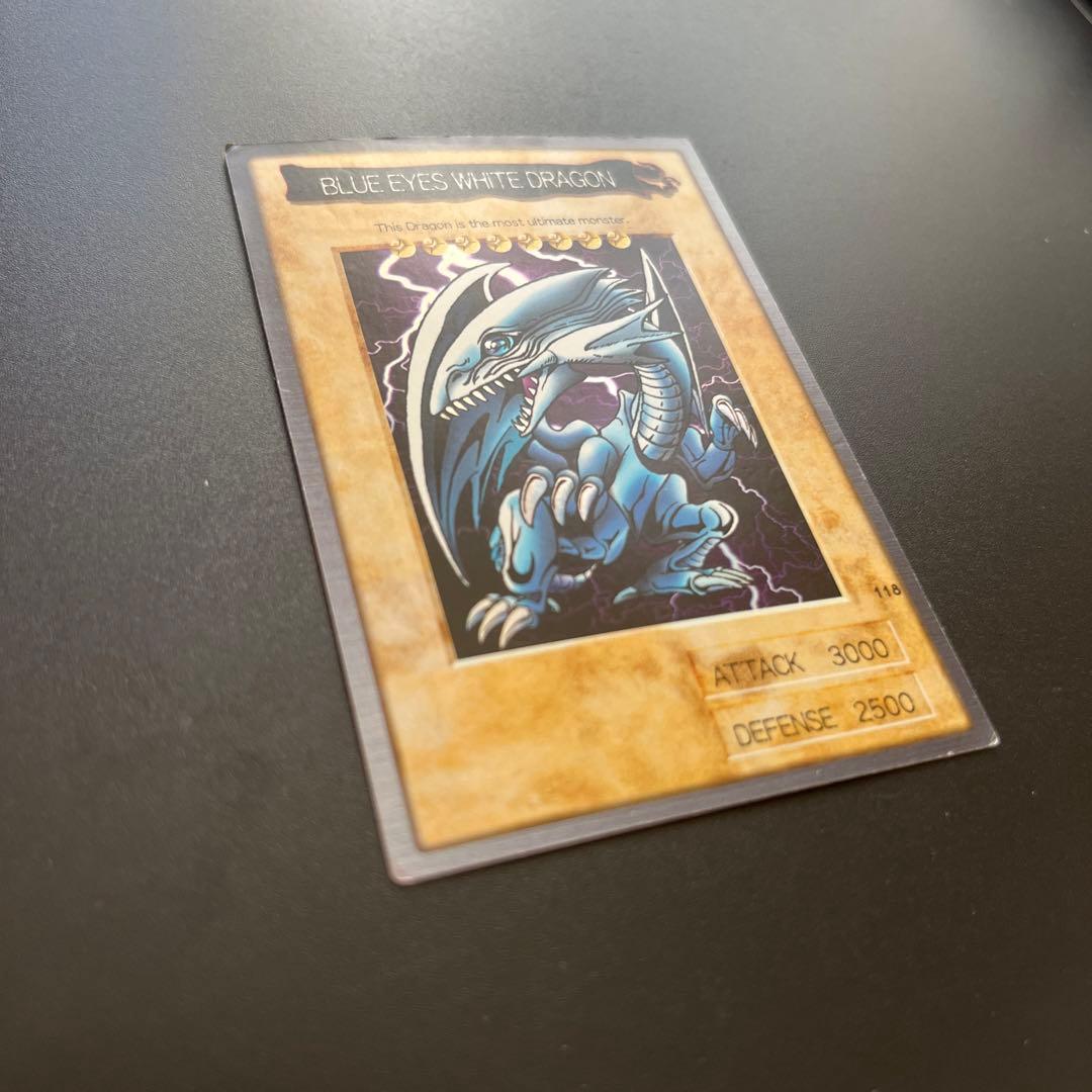 遊戯王 バンダイ版 ブルーアイズホワイトドラゴン 英語　カードダス