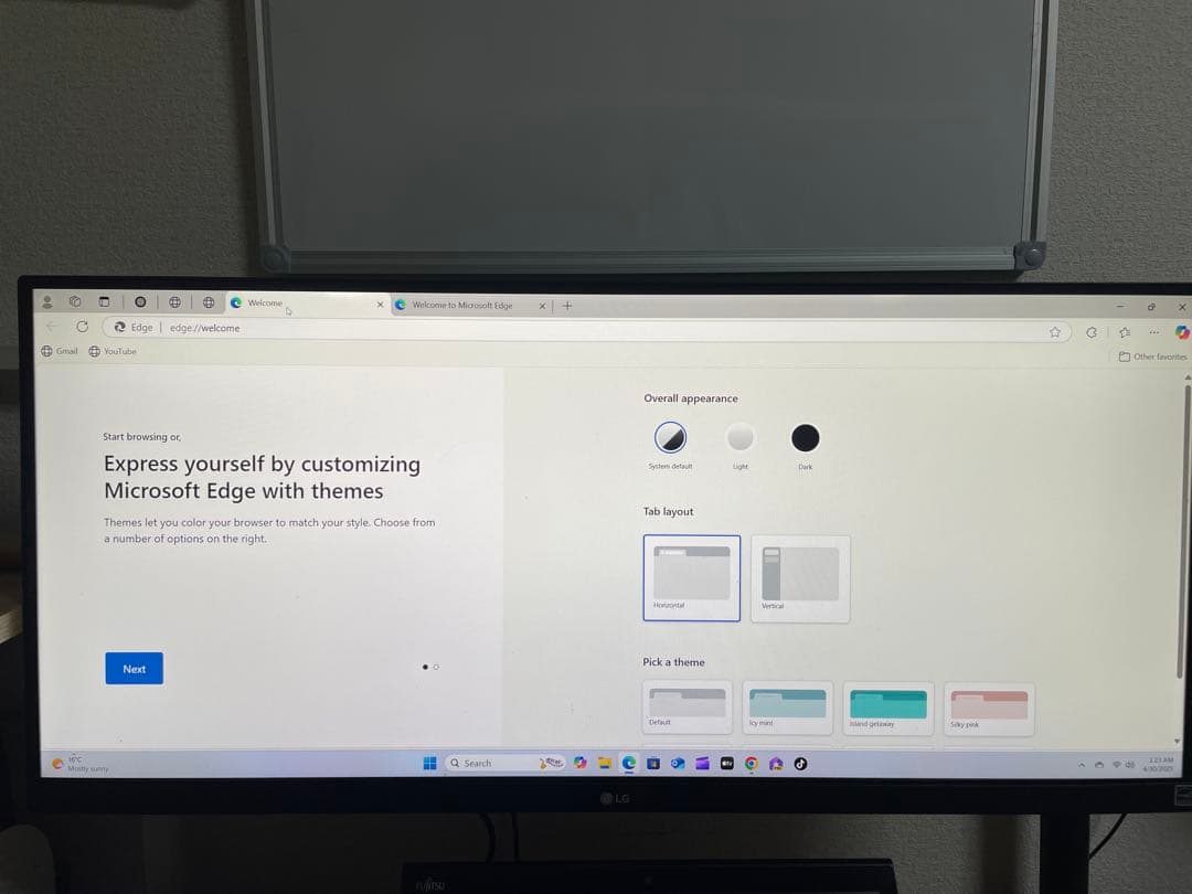 美品】ウルトラワイド LG モニター