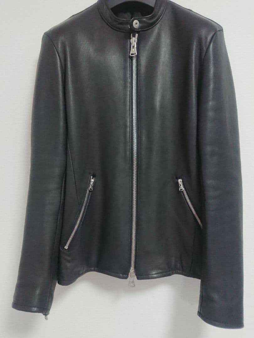 専用バックラッシュ B'2nd 別注 ライダースジャケット スペインシープ M