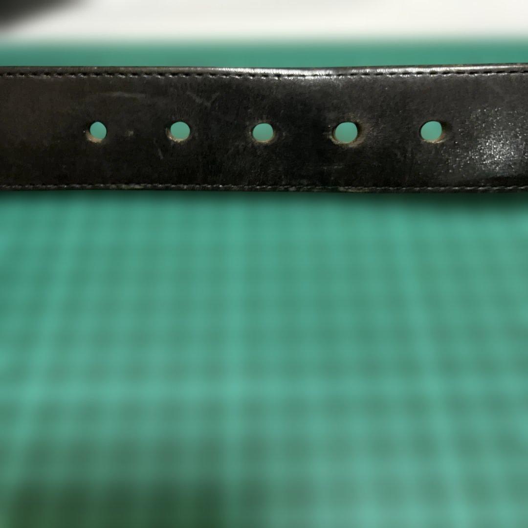 ま*と様 値下げ！ハーレーダビッドソン ブラックレザーベルト