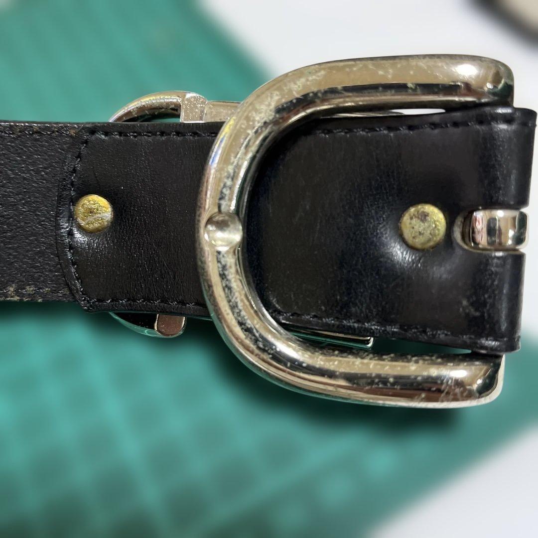 ま*と様 値下げ！ハーレーダビッドソン ブラックレザーベルト