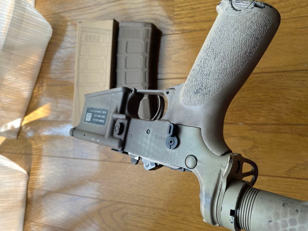 東京マルイ　MWS ロアレシーバーセット　塗装