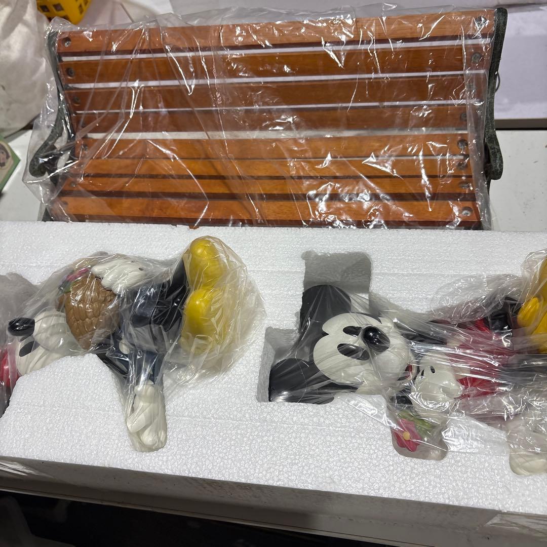 希少　ミッキー ミニー プランター 加藤工芸