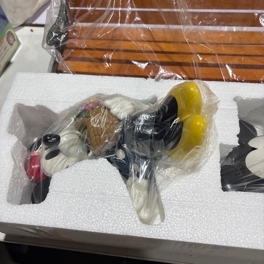 希少　ミッキー ミニー プランター 加藤工芸