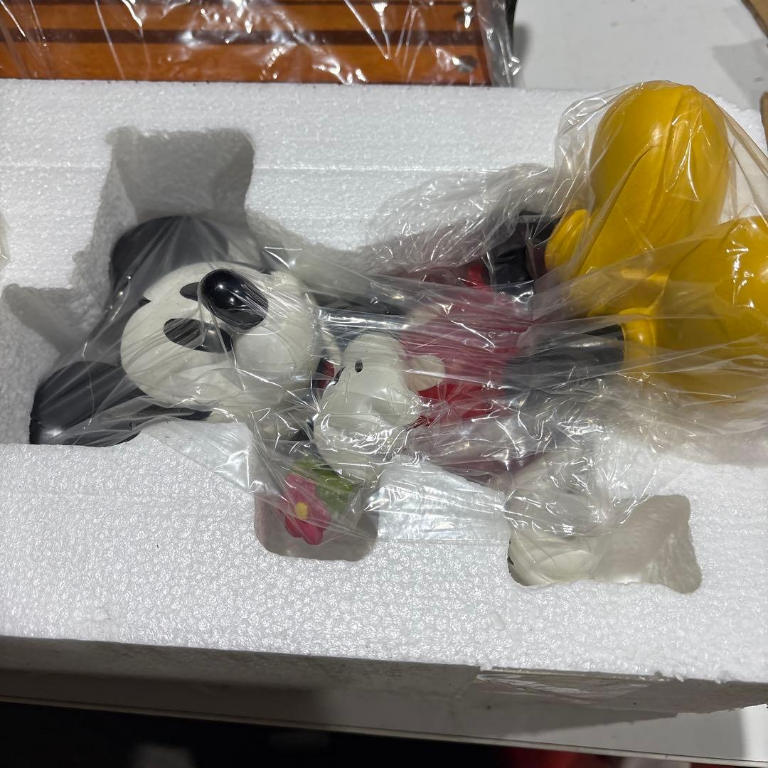 希少　ミッキー ミニー プランター 加藤工芸