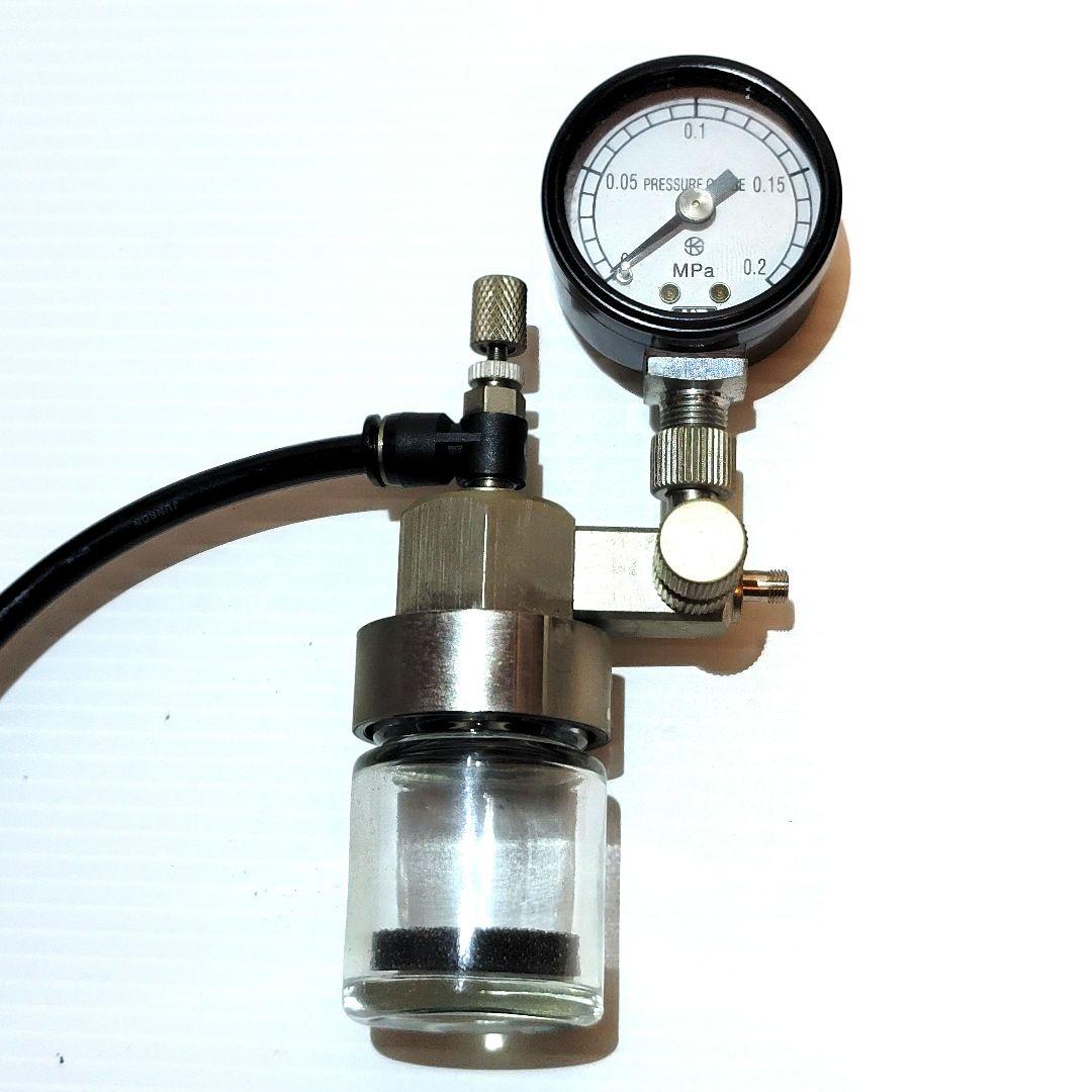 【美品】GSIクレオス MR.リニアコンプレッサーL5 レギュレーターセット