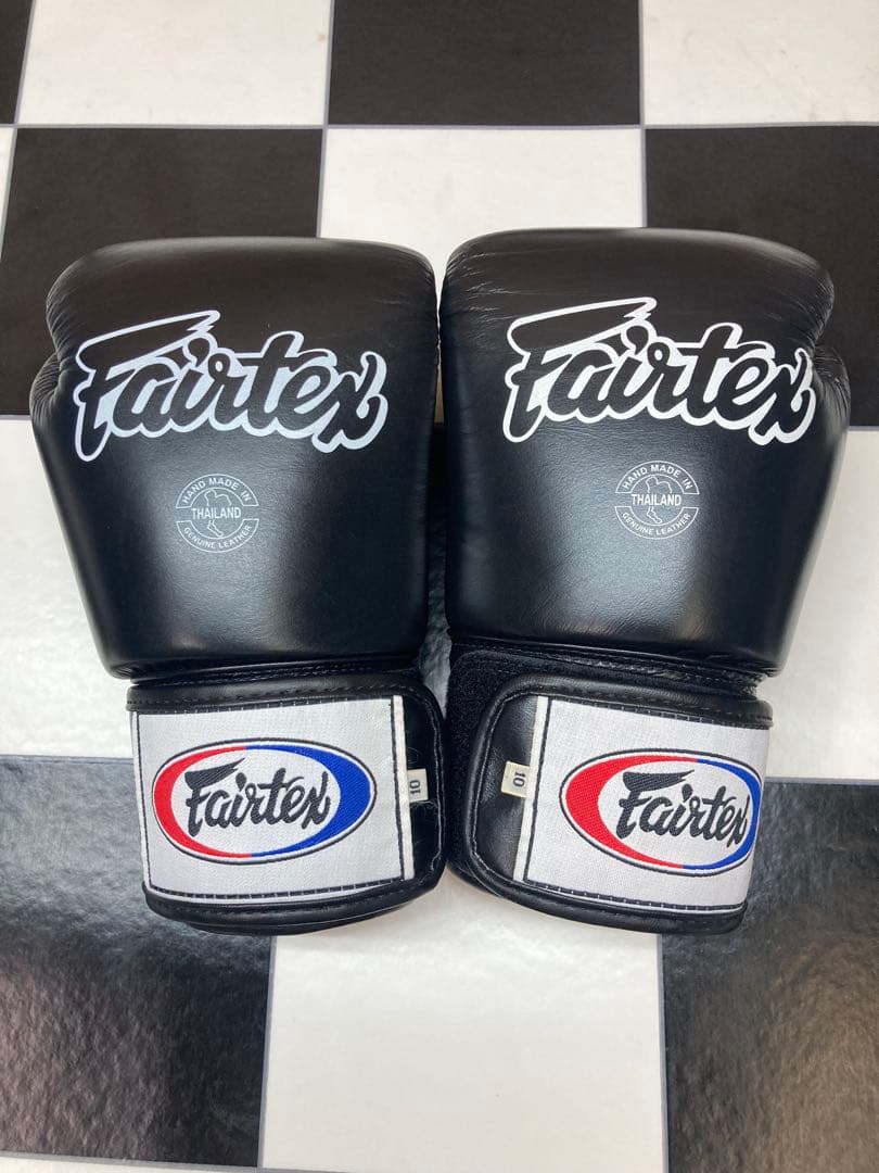フェアテックス Fairtex製 ボクシング グローブ 10oz美品 ブラック