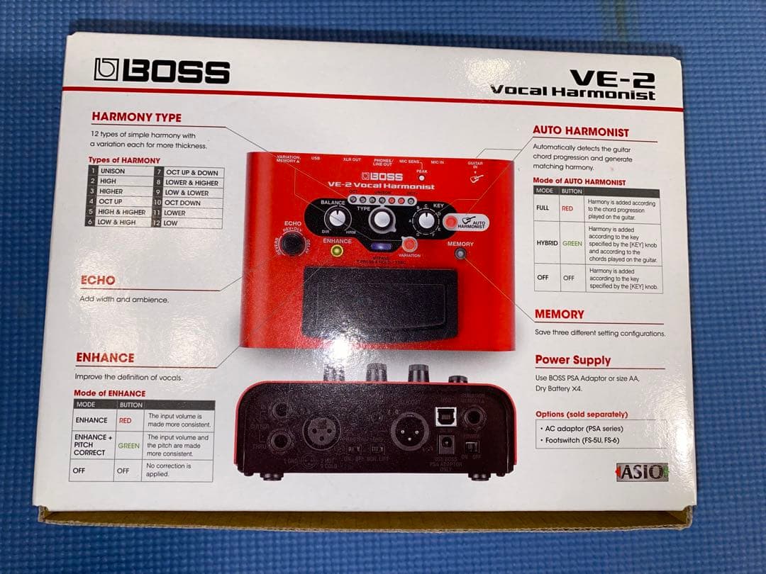 Boss ボーカルハーモニストVE-2
