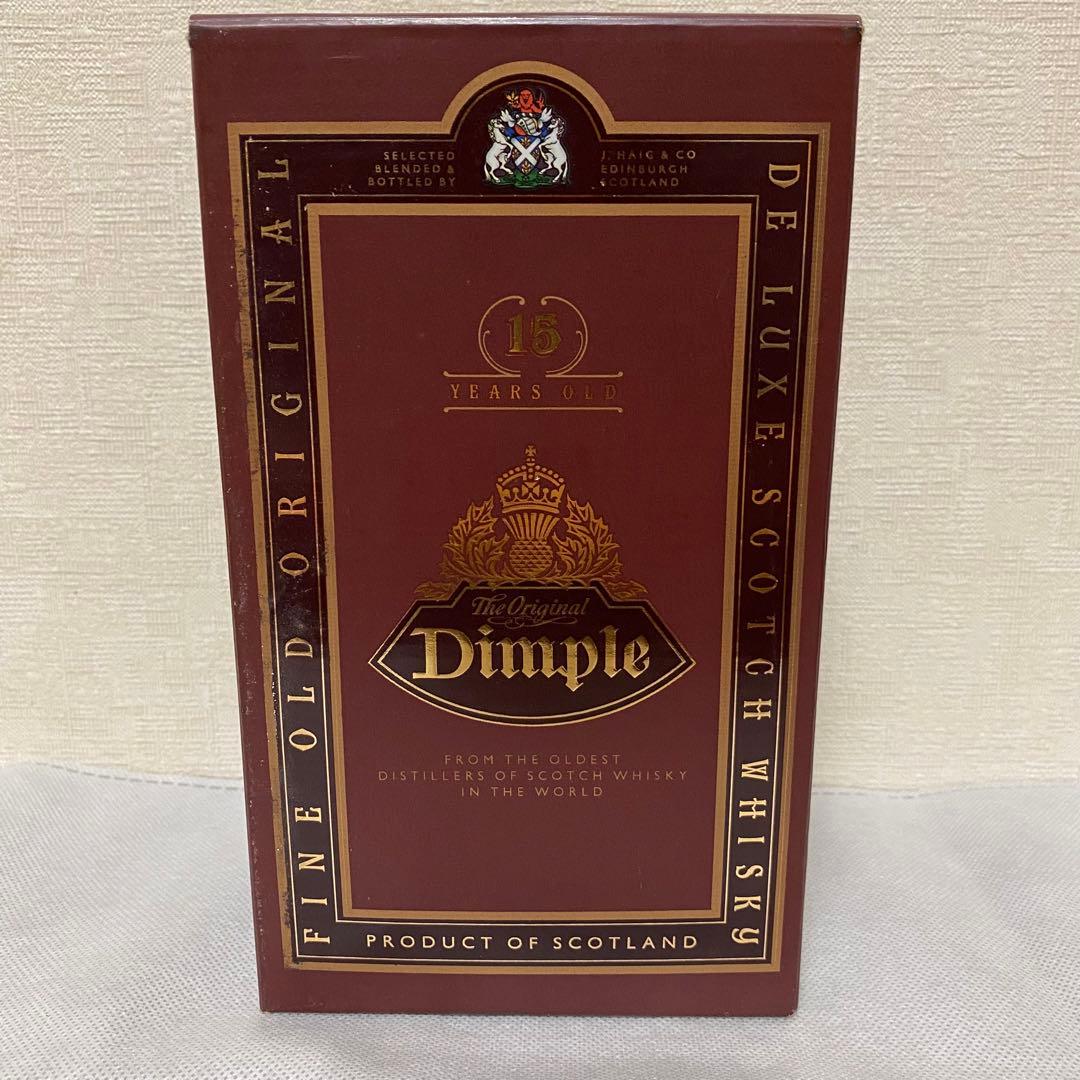 【新品・美品】Dimple 15 Years Old スコッチウイスキー