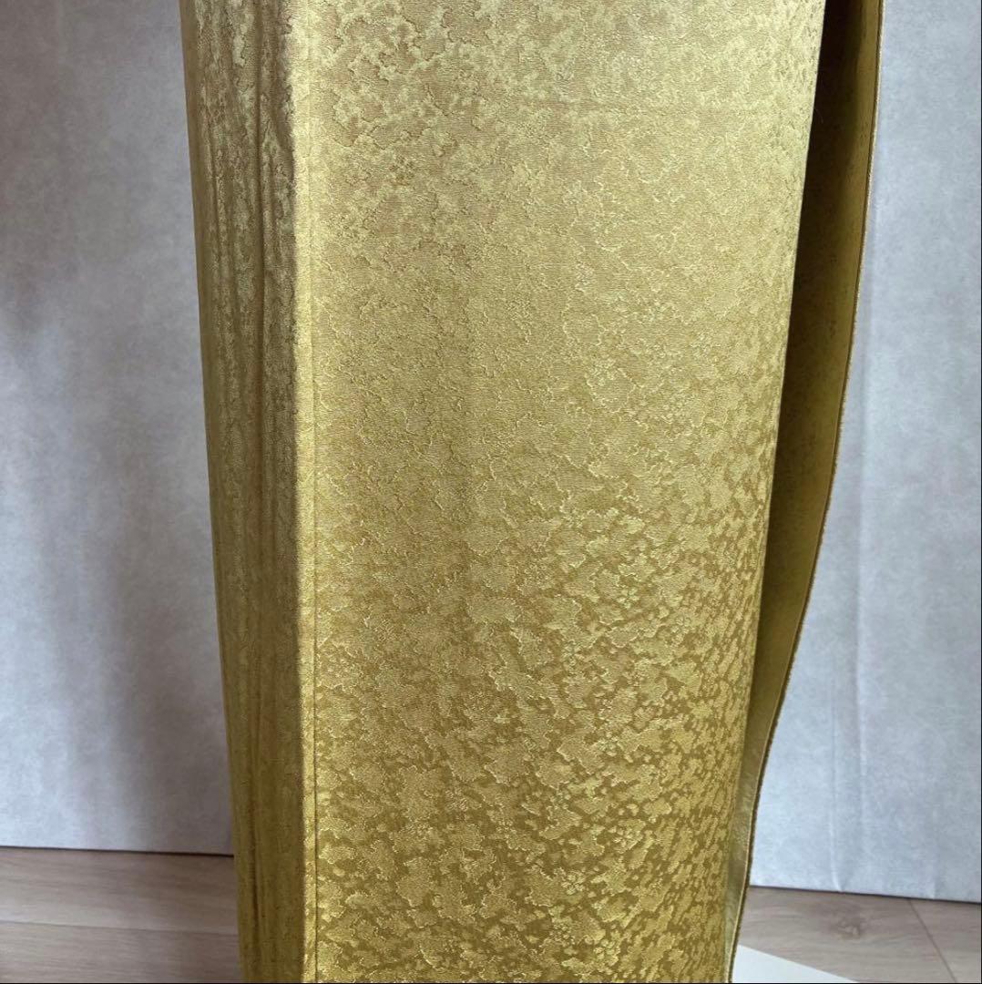 l*a様 色無地　正絹　トールサイズ　ぼかし　さが美　雪輪　落款有り