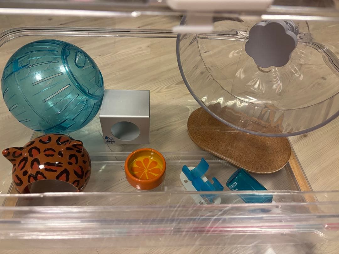 ハムスター　大きめゲージ　飼育セット