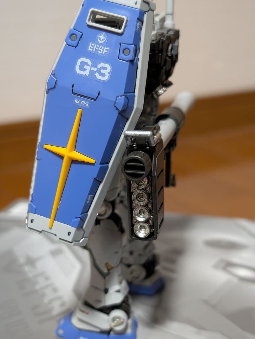 RG 1/144 G−３ガンダムVer.2.0 一部塗装　完成品