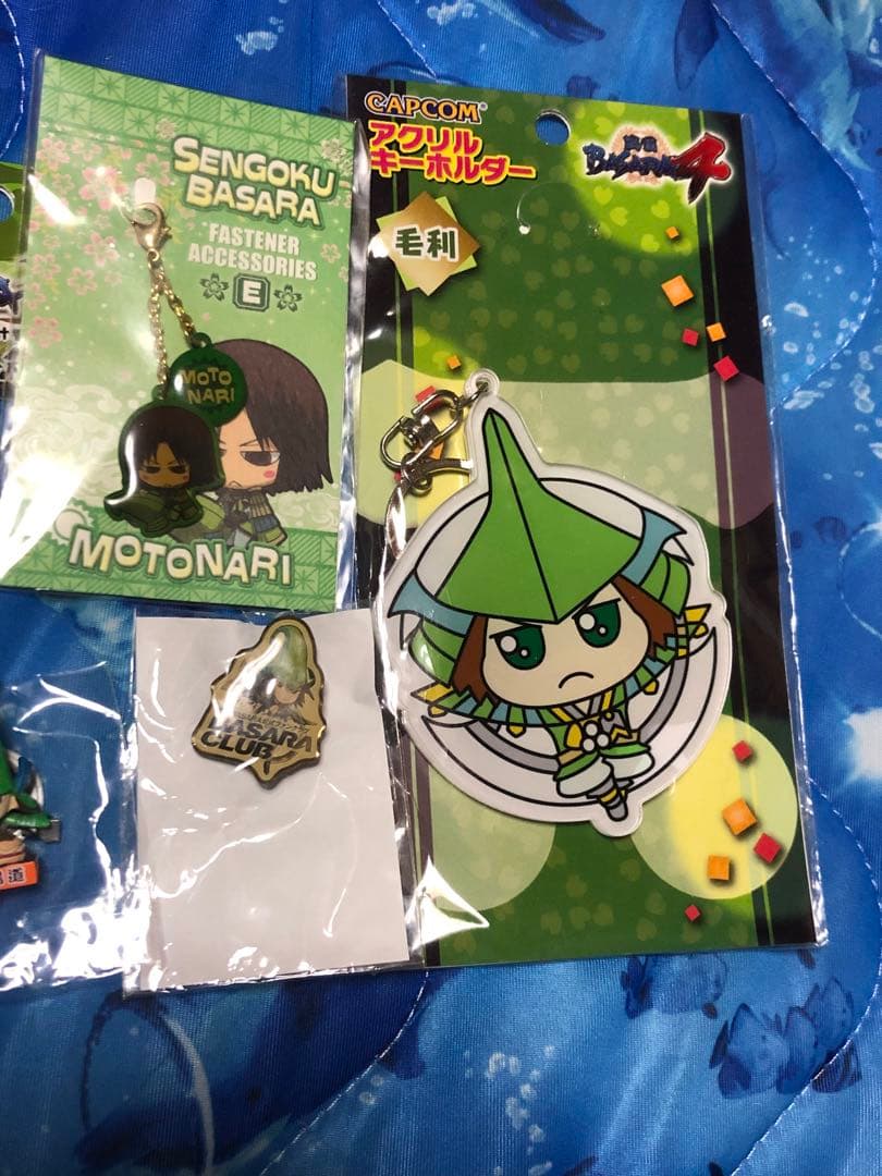 貴重　戦国BASARA ファスナーアクセサリー 毛利元就