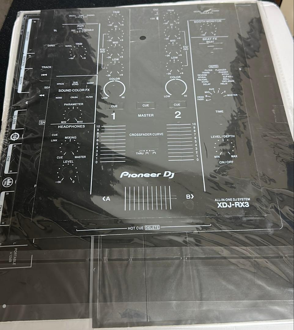 Pioneer DJ XDJ-RX3 カラースキン ブラック