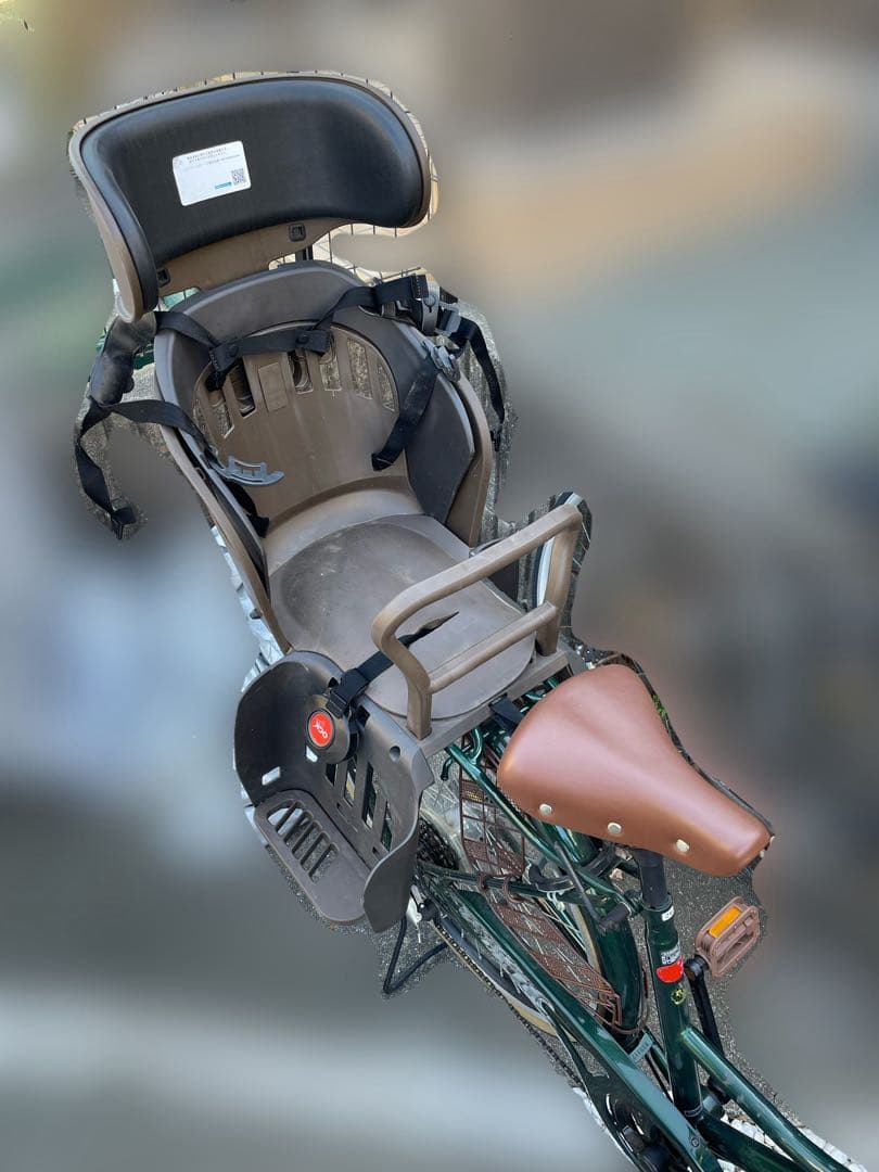 子乗せ 自転車 非電動 チャイルドシート付き