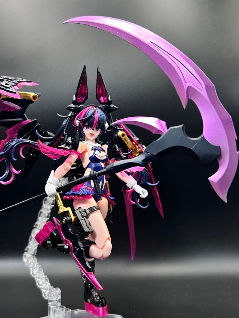 メガミデバイス　デザイアメイデン　レイダー 塗装済み完成品　パラディンデカール