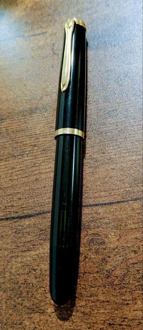 PELIKAN 万年筆 400NN 14金 ヴィンテージ ブラック ゴールド