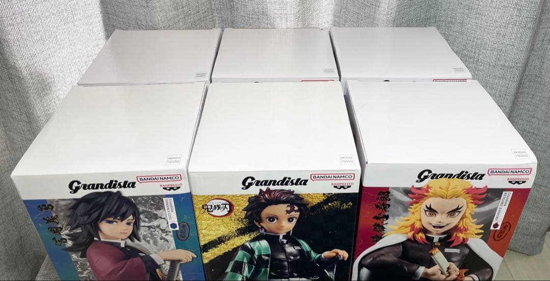 鬼滅の刃 グランディスタ フィギュア6個セット