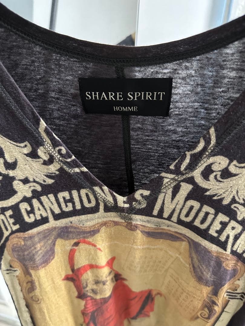 share spirit シェアスピリット Tシャツ hyde 着用 ブランド