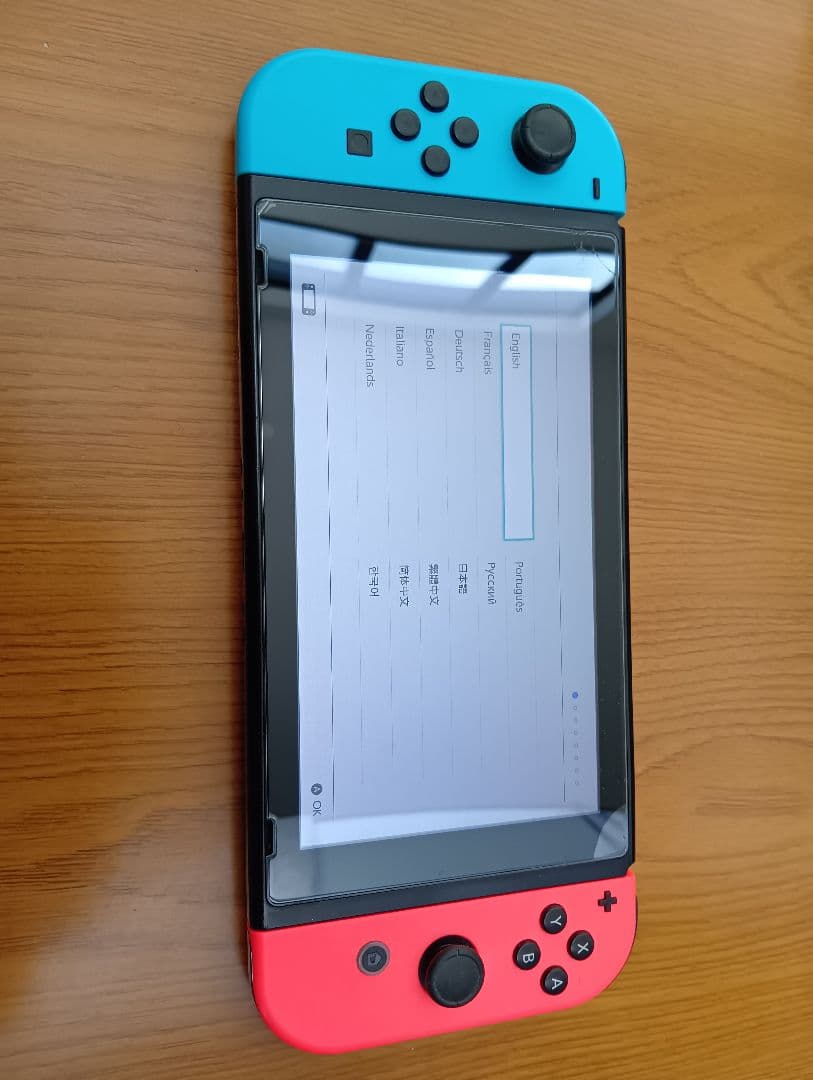 訳あり　Nintendo Switch 本体 ネオンブルー　ネオンレッド