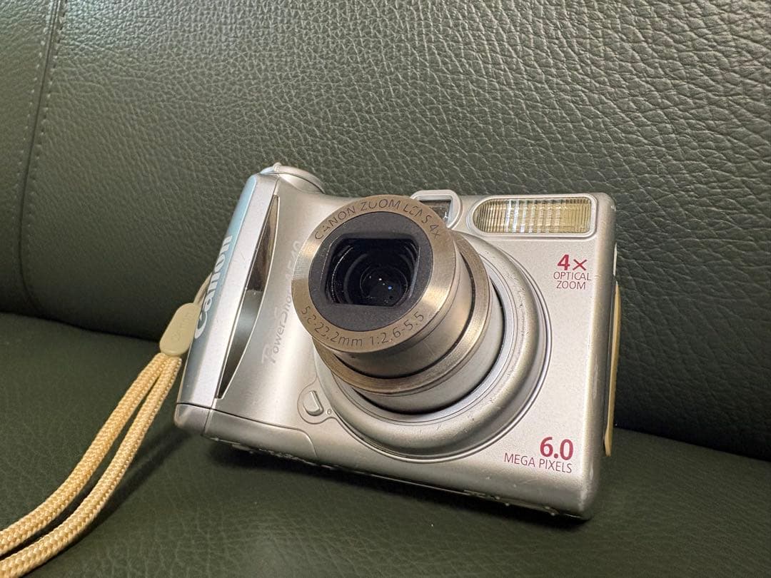 Canon powerShot A540 デジカメ 単三乾電池式