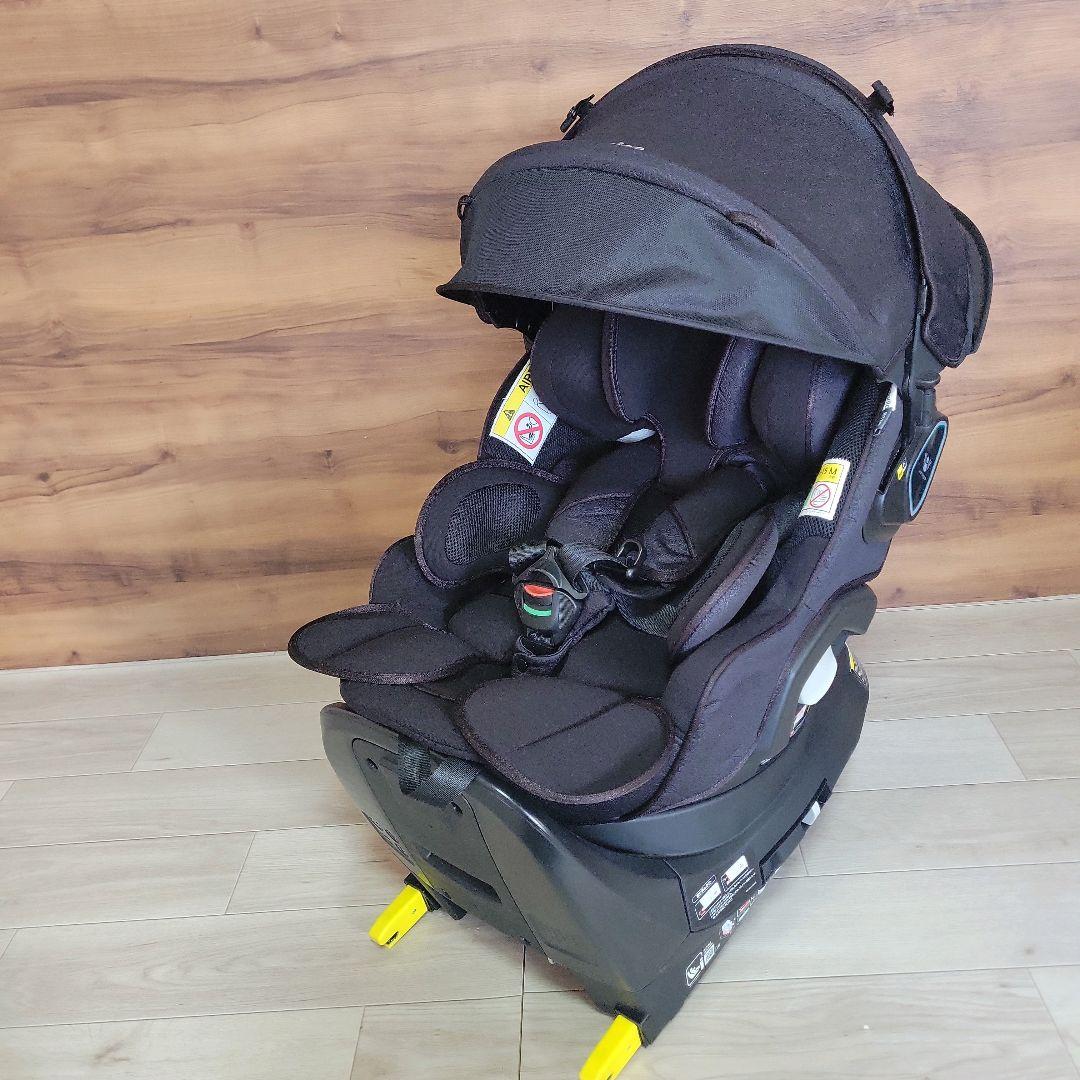 アップリカ チャイルドシート マモリラ ブラック 新生児対応 ISOFIX