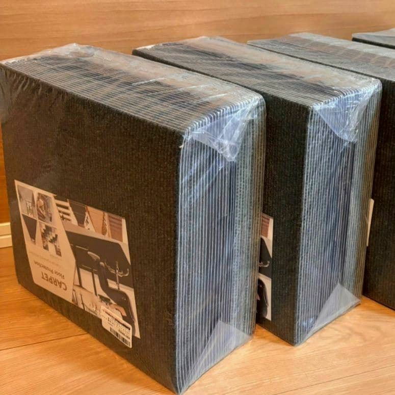 60枚✔️ジョイントマット タイルカーペット 大判 吸着 防音 滑り止め 犬猫