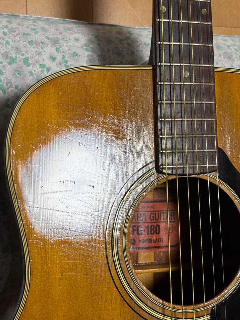 専用❗️レア❗️ YAMAHAヤマハFG-180赤ラベル　ジャパンヴィンテージアコギ