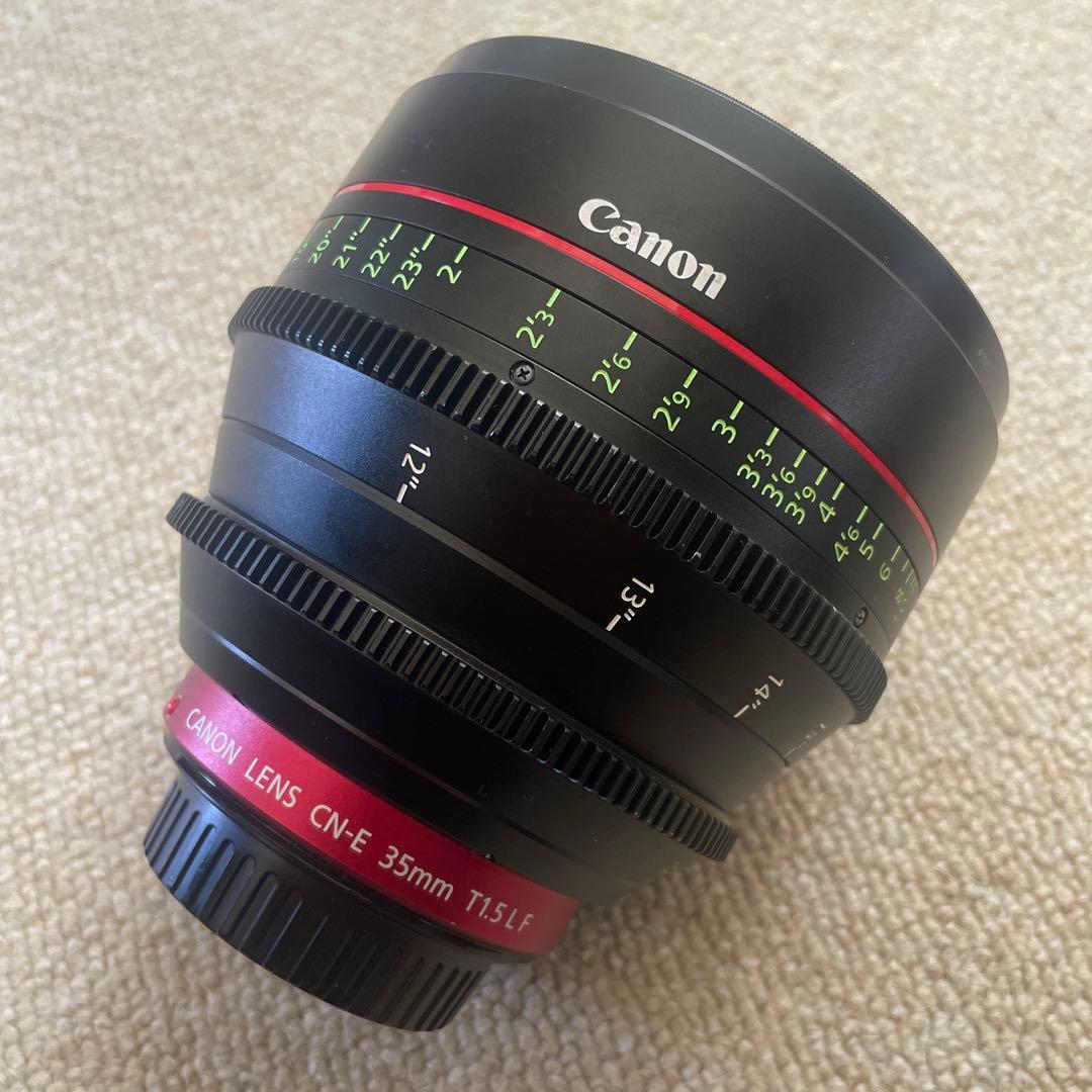 CANON シネレンズ CN-E 35mm T1.5 L F（フィート表記）