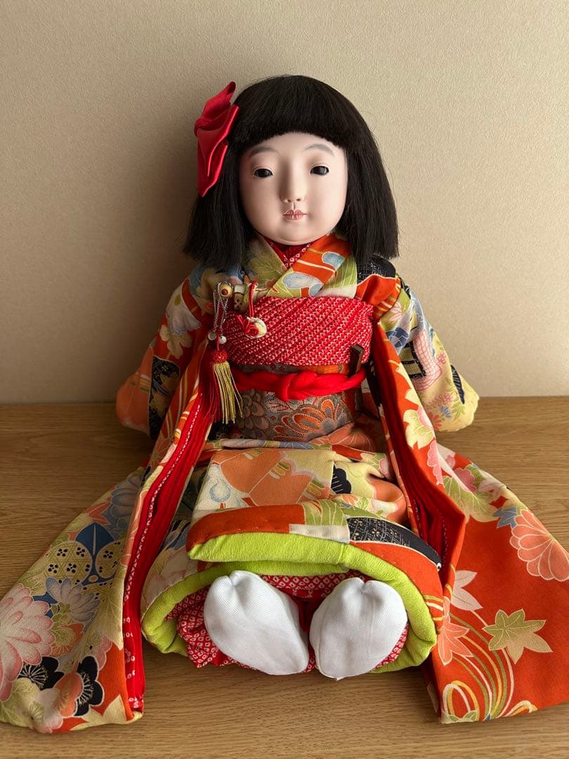 市松人形　日本人形　52センチ