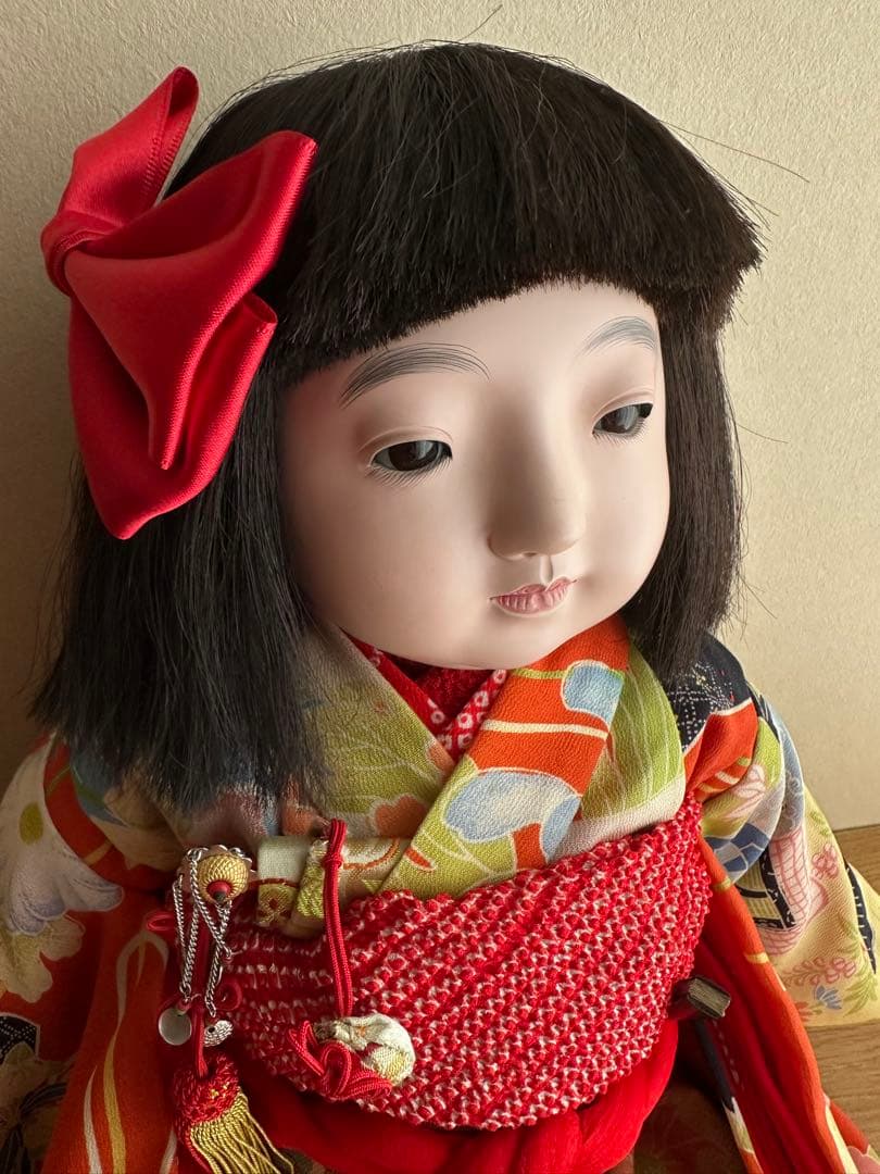 市松人形　日本人形　52センチ