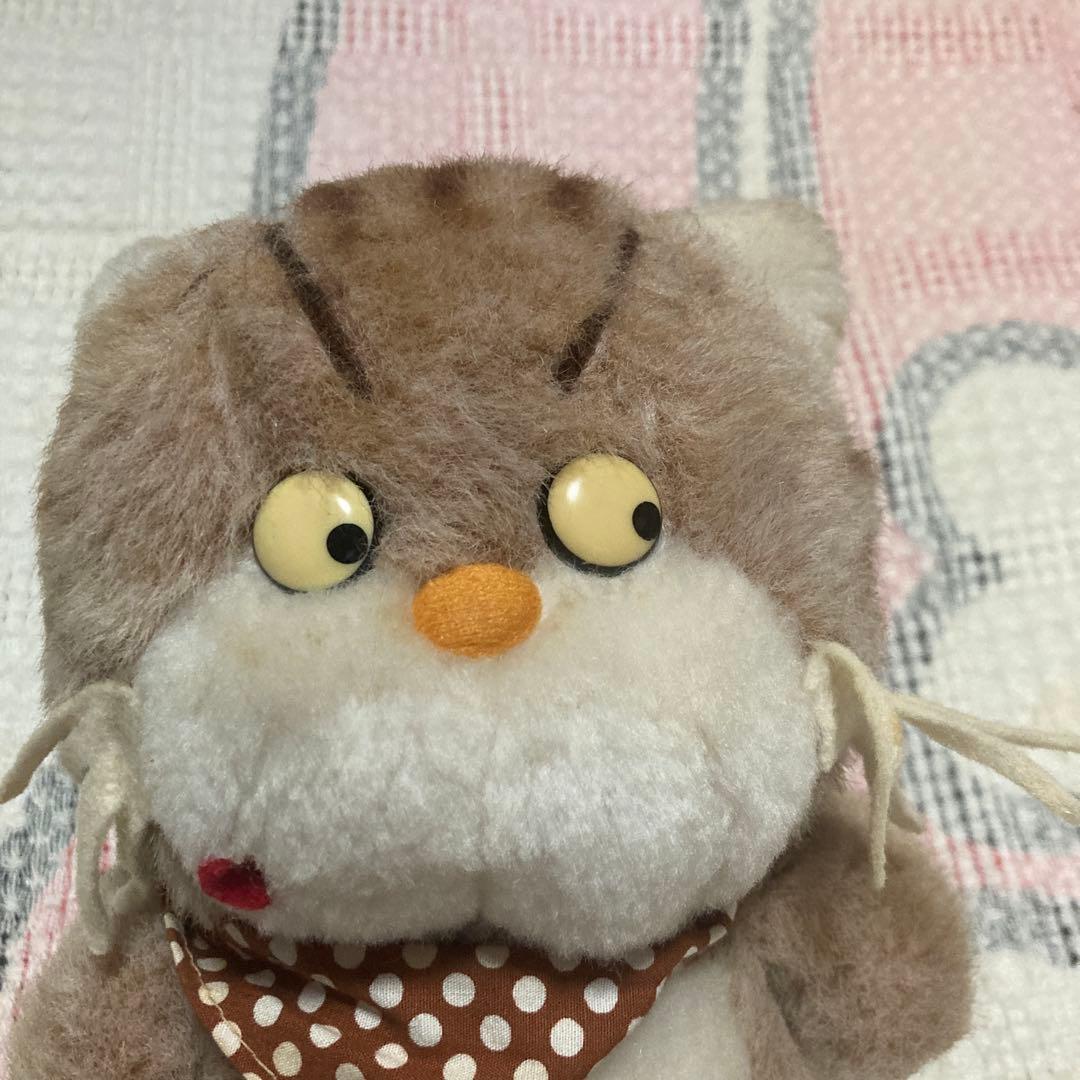 昭和レトロ　プチ・アムール　じゃりン子チエ　アントニオJr. ぬいぐるみ　中古品