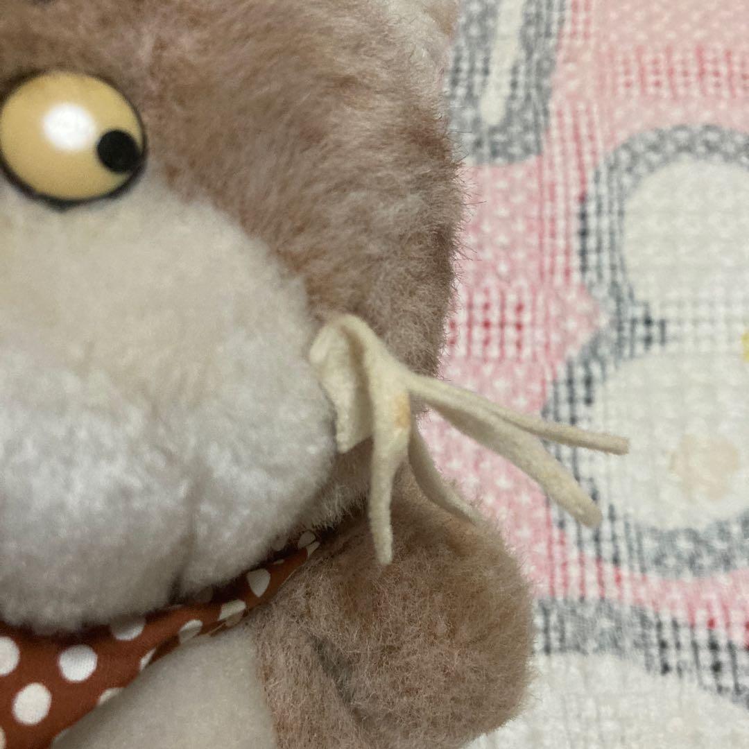 昭和レトロ　プチ・アムール　じゃりン子チエ　アントニオJr. ぬいぐるみ　中古品