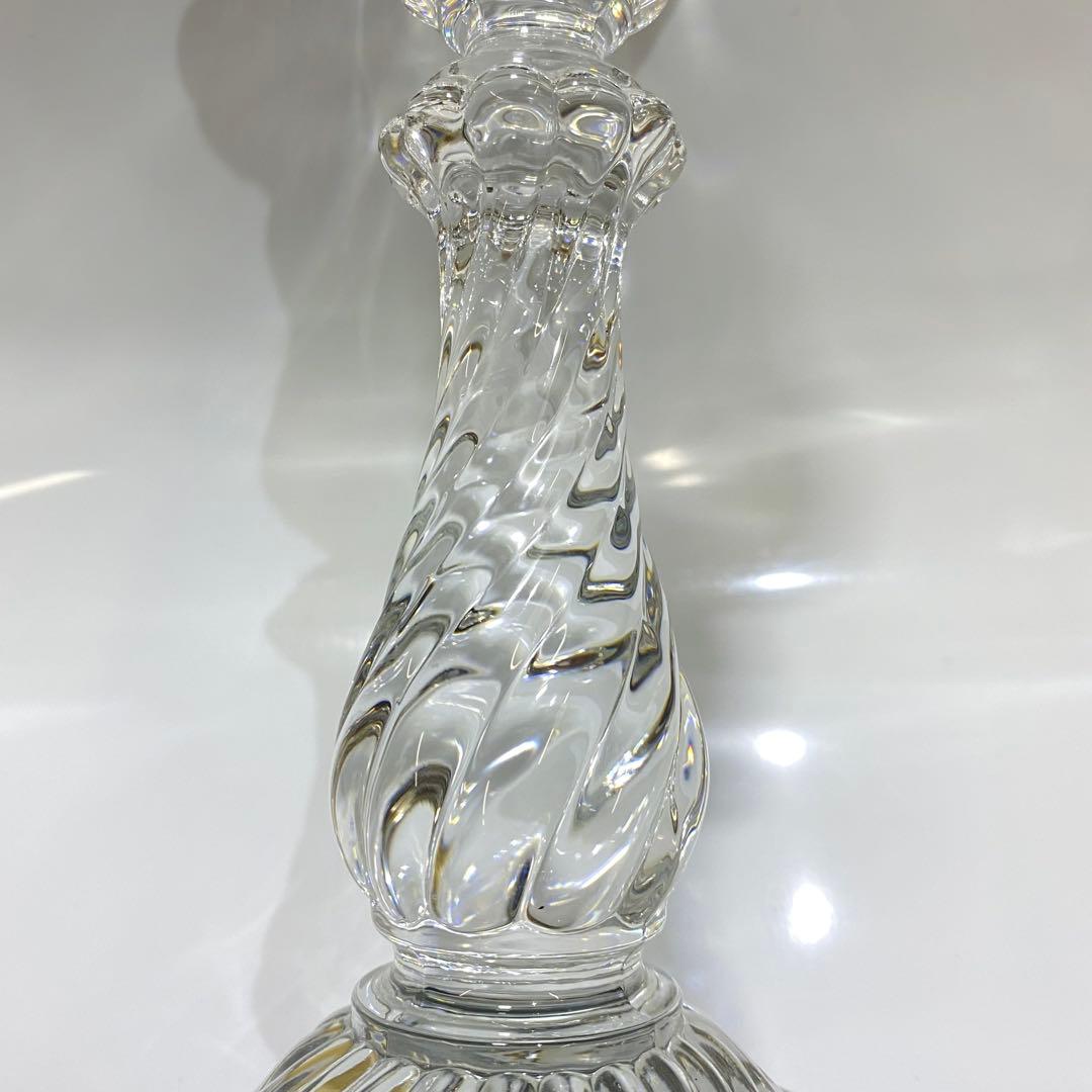 Baccarat バカラ バンブートゥース キャンドルスタンド オールドバカラ