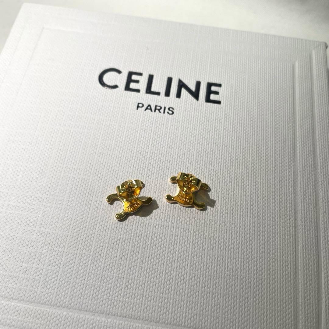 美品✨️ セリーヌ トリオンフピアス