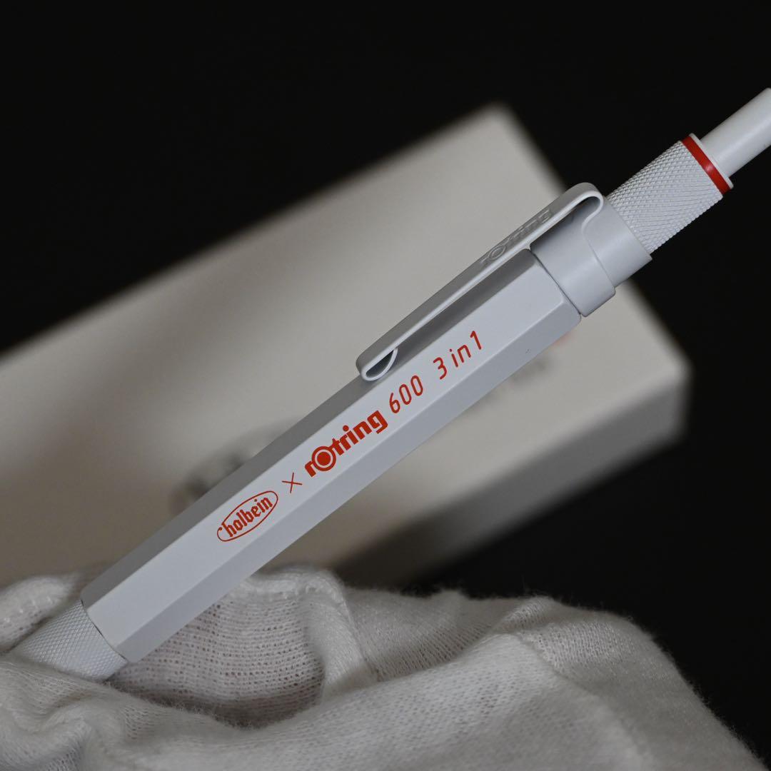 ロットリング　Rotring マルチペン　ホルベイン　ホワイト
