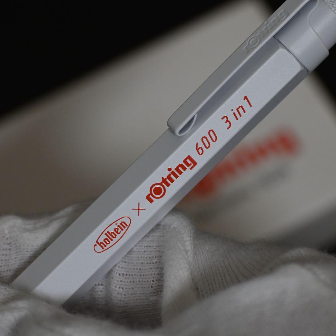 ロットリング　Rotring マルチペン　ホルベイン　ホワイト