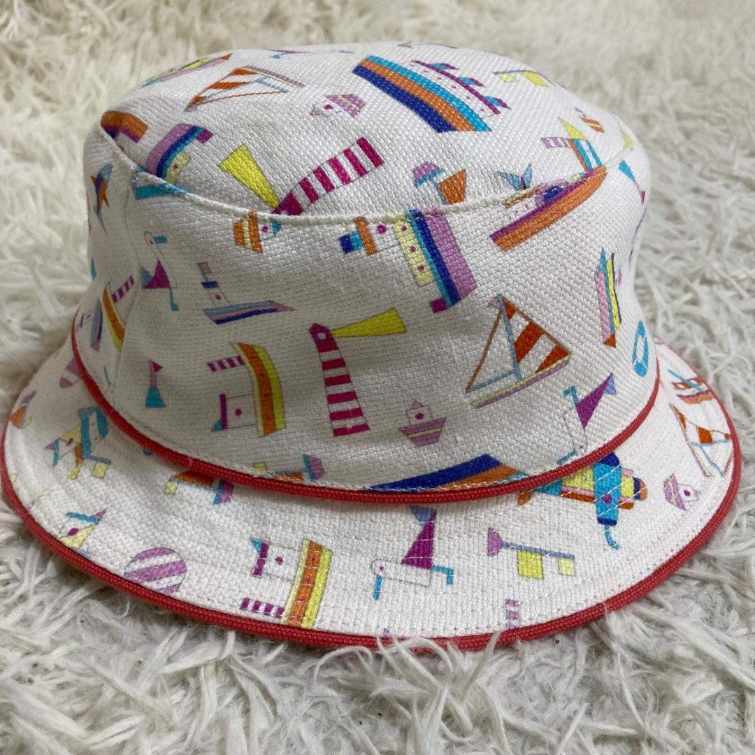 HERMES プティシャルティ ハット 子供用 キッズ サイズ52