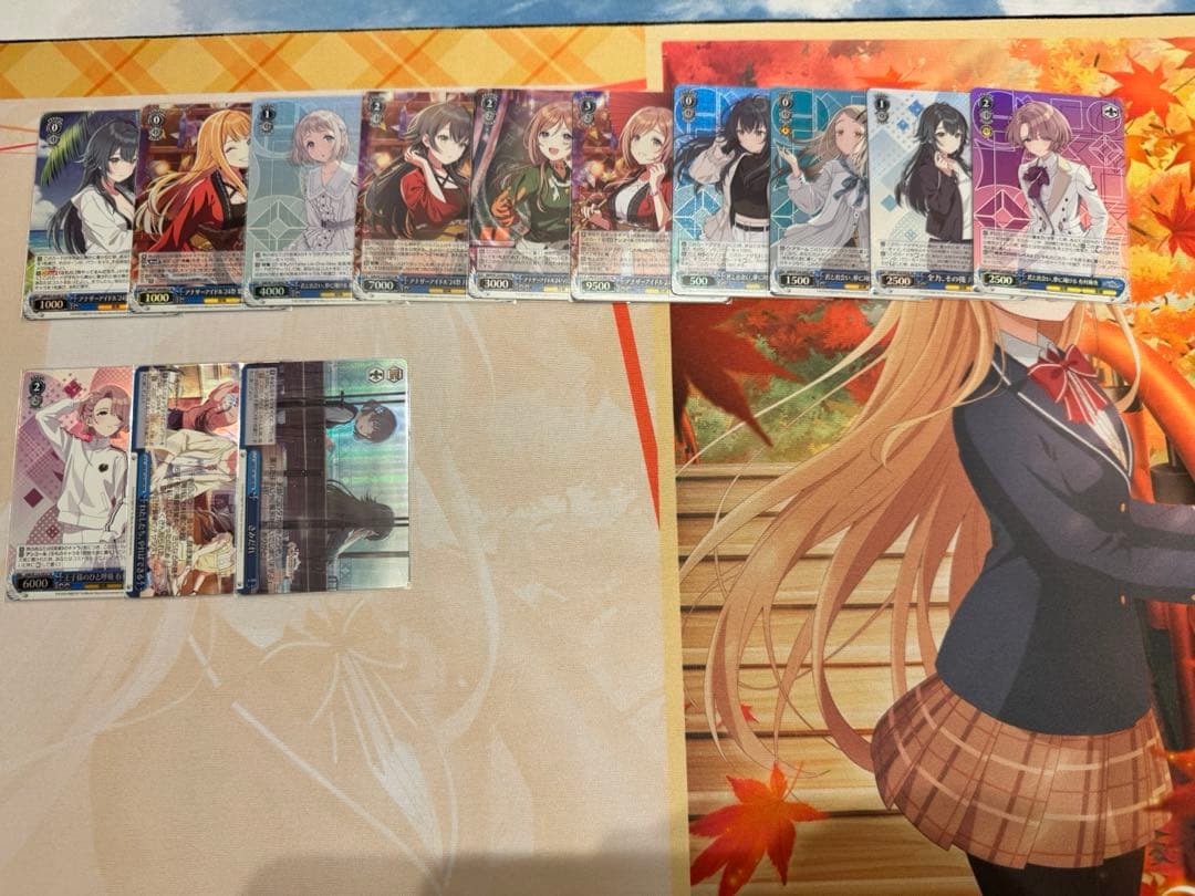 ヴァイスシュヴァルツ 学園アイドルマスター SR RRRまとめ売り