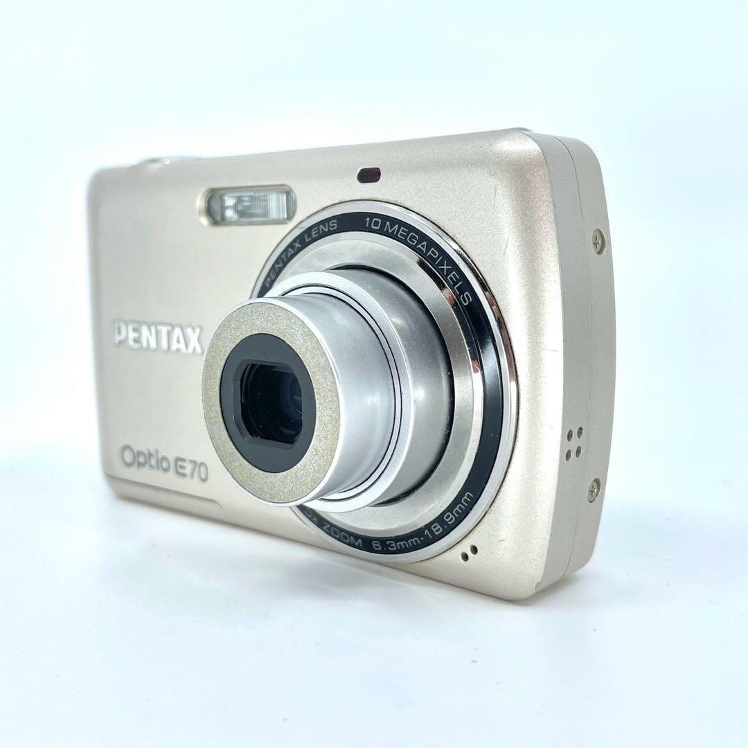 【スマホ転送セット】PENTAX OPTIO E70 オールドコンデジ