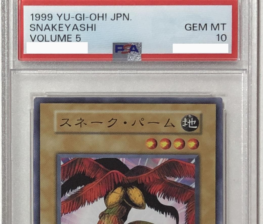 遊戯王 スネーク・パーム PSA10 初期 Vol.5【1999年物】